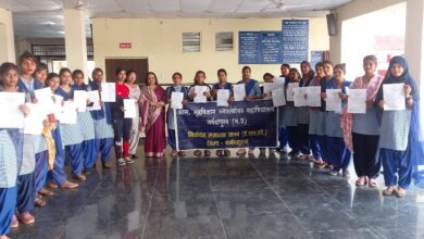 LokSabhaElection2024 : मतदान में भागीदारी करने के लिए लिखी पाती एवं चिट्ठी