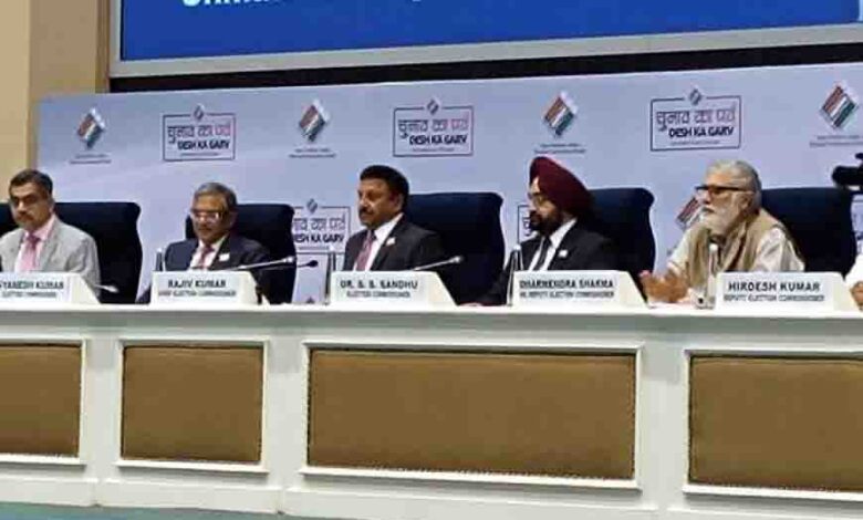 Lok Sabha Elections 2024: 7 चरणों में 19 अप्रैल से होंगे लोकसभा चुनाव, 4 जून को होगी मतगणना
