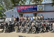 थाना अयोध्यानगर पुलिस को मोटरसाइकिल चोरी के आरोपियों को गिरफ्तार करने मे मिली बडी सफलता